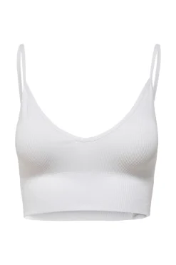 Onlvicky Rib Seamless Vneck Top Acc