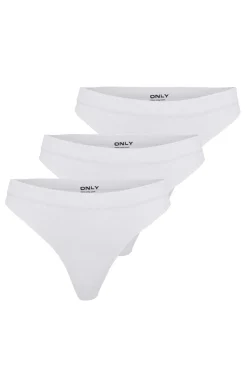 Onlvicky Rib S-Les Thong 3-Pack Acc