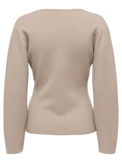 Onlviola Ls Fit V-Neck Knt