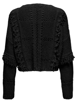 Onlyrsa Life Ls Fringe O-Neck Cc Knt