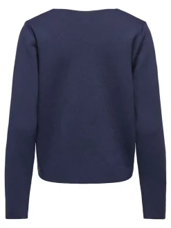 Onlzali Ls V-Neck Button Cardigan Knt