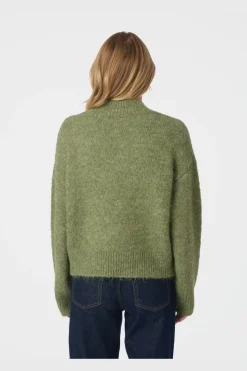 Paulina Fluffy Knit Blouse 164729