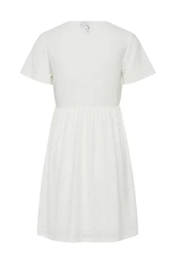 Pcabby Brod Ang Ss Dress