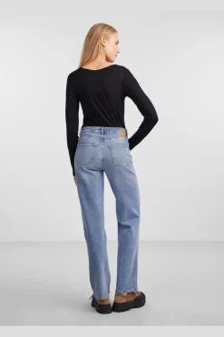 Pcbarbera Ls Lace Top