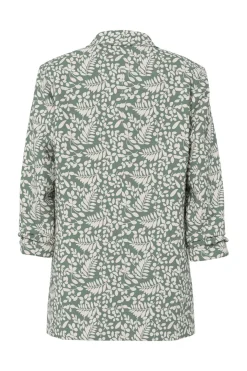 Pcbosella 3/4 Printed Blazer