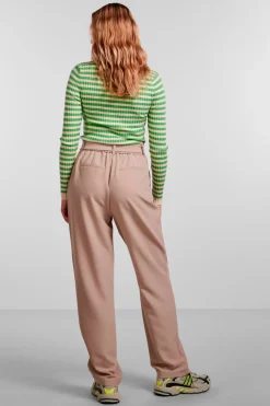 PcBoss Hw Paperbag Straight Pants Noos