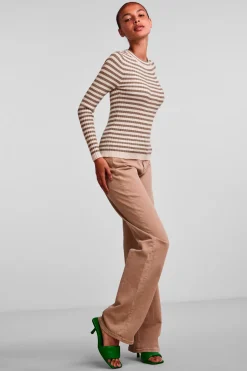 Pccrista Ls O Neck Knit Noos Bc