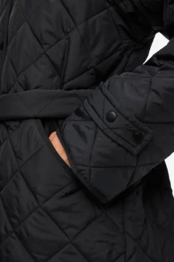 Pcemily Long Quilted Jacket