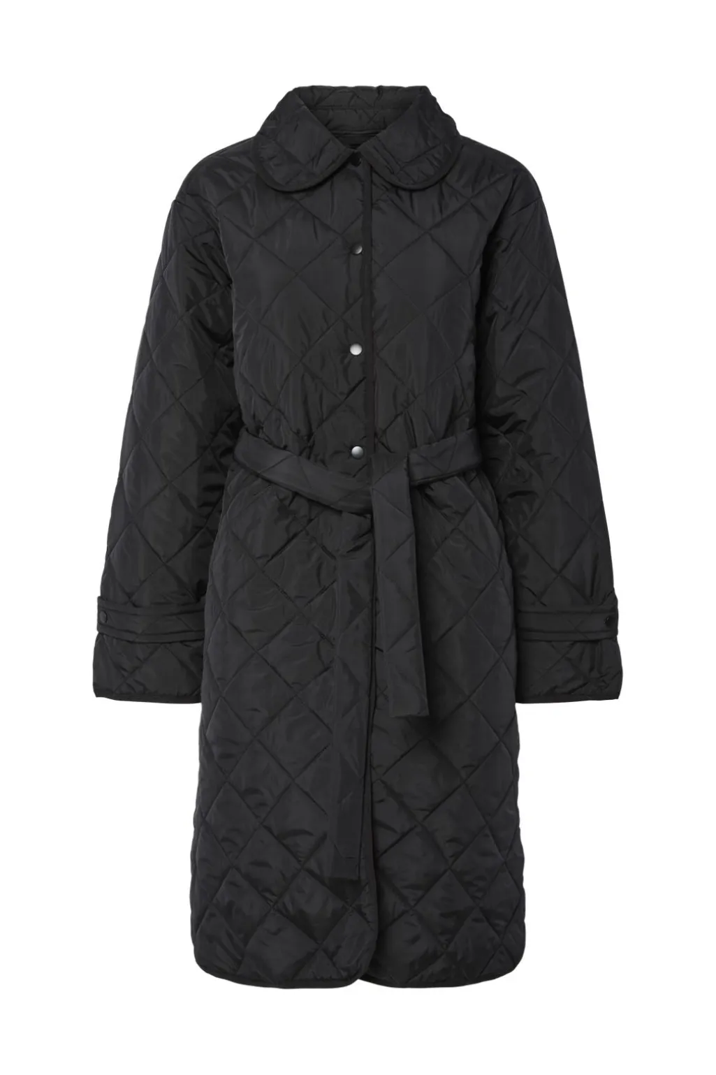 Pcemily Long Quilted Jacket