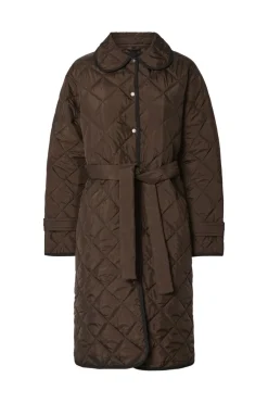 Pcemily Long Quilted Jacket
