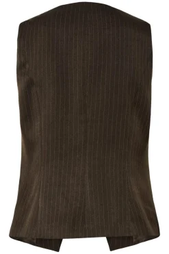 Pcfalka Sl Pinstriped Vest Fsy
