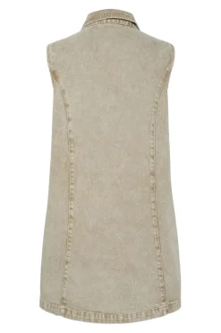 Pcfay Sl Denim Dress