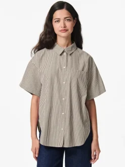 Pcfemme Ss Loose Shirt