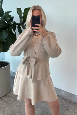 Pcfleur Ls V-Neck Knit Cardigan Fsy