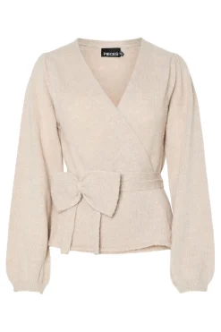 Pcfleur Ls V-Neck Knit Cardigan Fsy