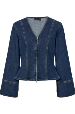 Pcflora Ls Denim Shirt