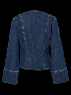 Pcflora Ls Denim Shirt