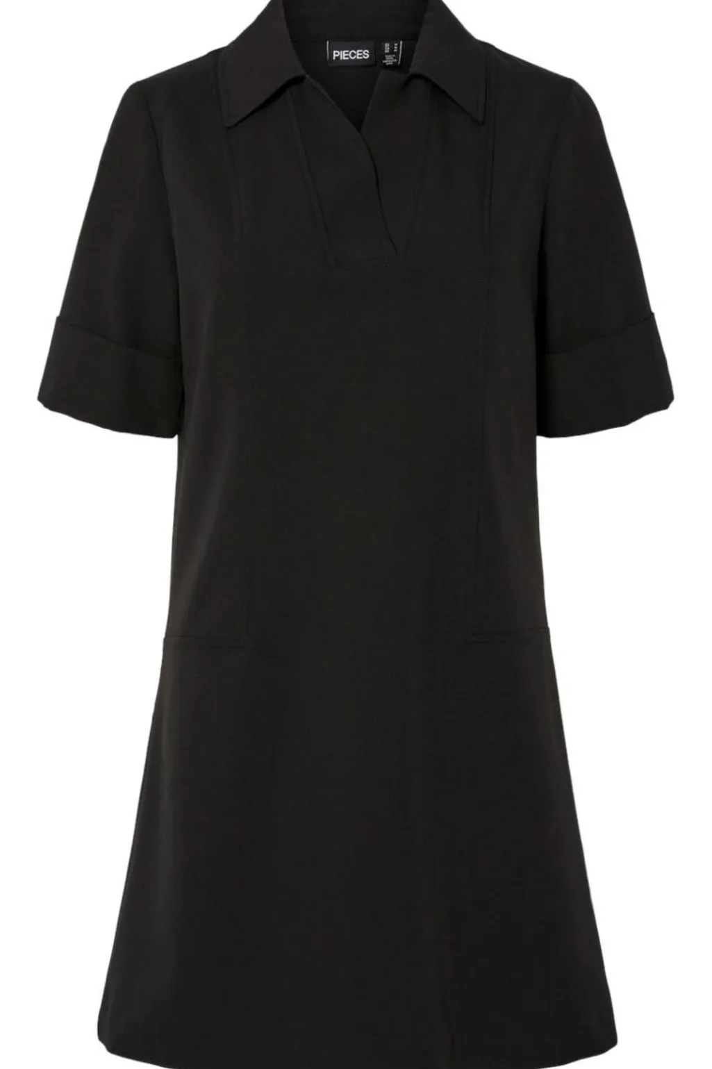 Pcfrida Ss V-Neck Dress Fsy