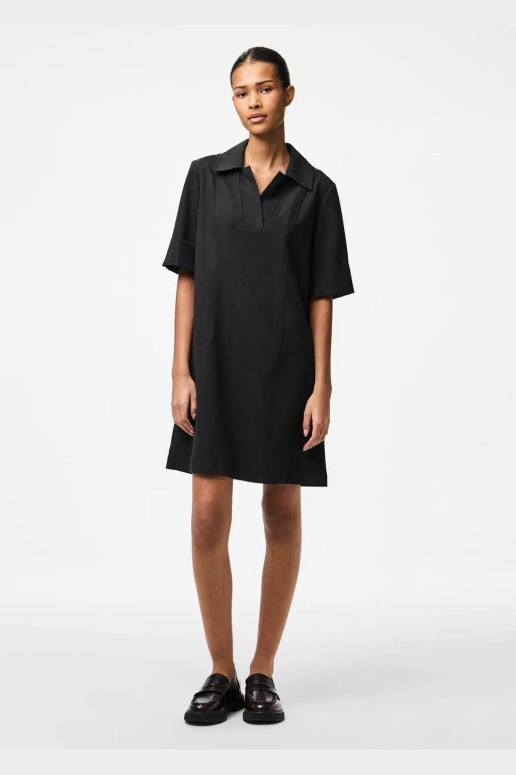 Pcfrida Ss V-Neck Dress Fsy