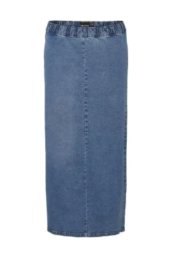 Pcginny Midi Denim Skirt Jit