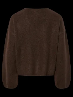 Pcjunna Ls V-Neck Knit Cardigan