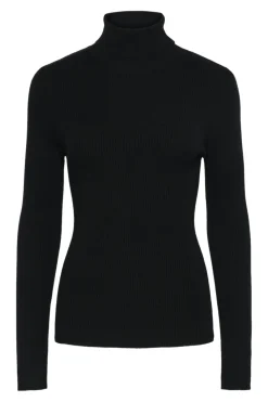 Pcmira Ls Rollneck Knit
