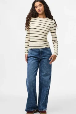 Pcmira New Ls O-Neck Knit