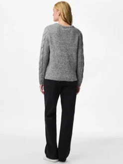 Pcnina Ls V-Neck Knit