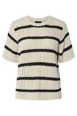 Pcnuka Ss O-Neck Knit 17158293