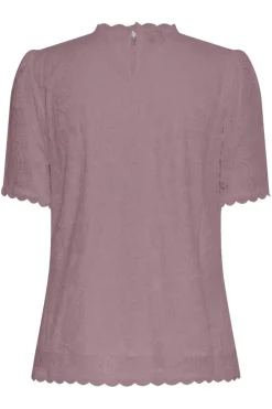 Pcolline Ss Lace Top