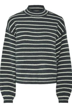 Pcpenna Ls High Neck Knit