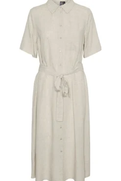 Pcpia 2/4 Midi Shirt Dress