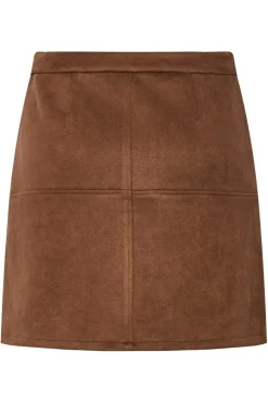 Pcrakel Brushed Mini Skirt