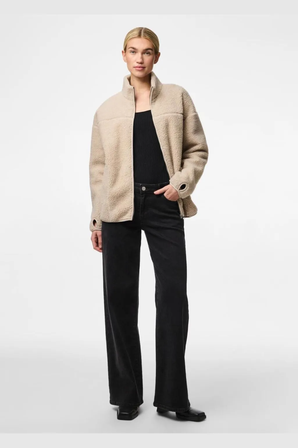 Pcsadia Ls Teddy Jacket