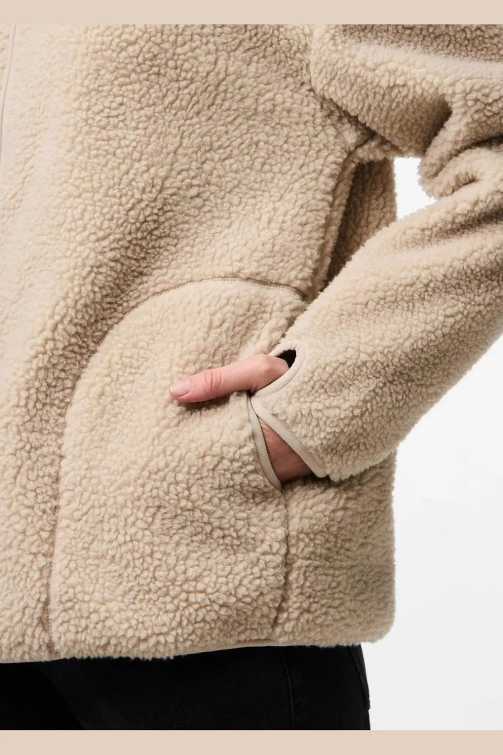 Pcsadia Ls Teddy Jacket