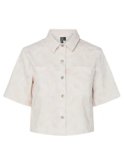 Pcsalume Ss Denim Shirt