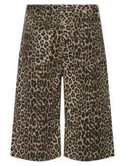 Pcsalume Wide Denim Shorts