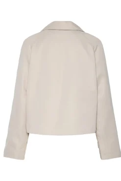 Pcscarlett Ls Short Trenchcoat