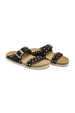 Pcseluna Suede Fotbed Sandal