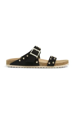 Pcseluna Suede Fotbed Sandal