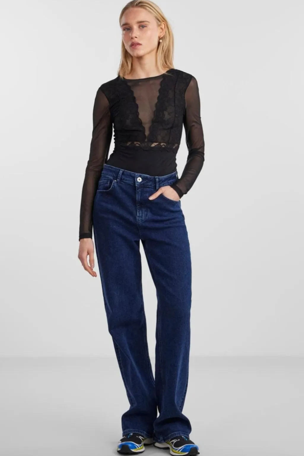 Pcsicca Ls Bodystocking