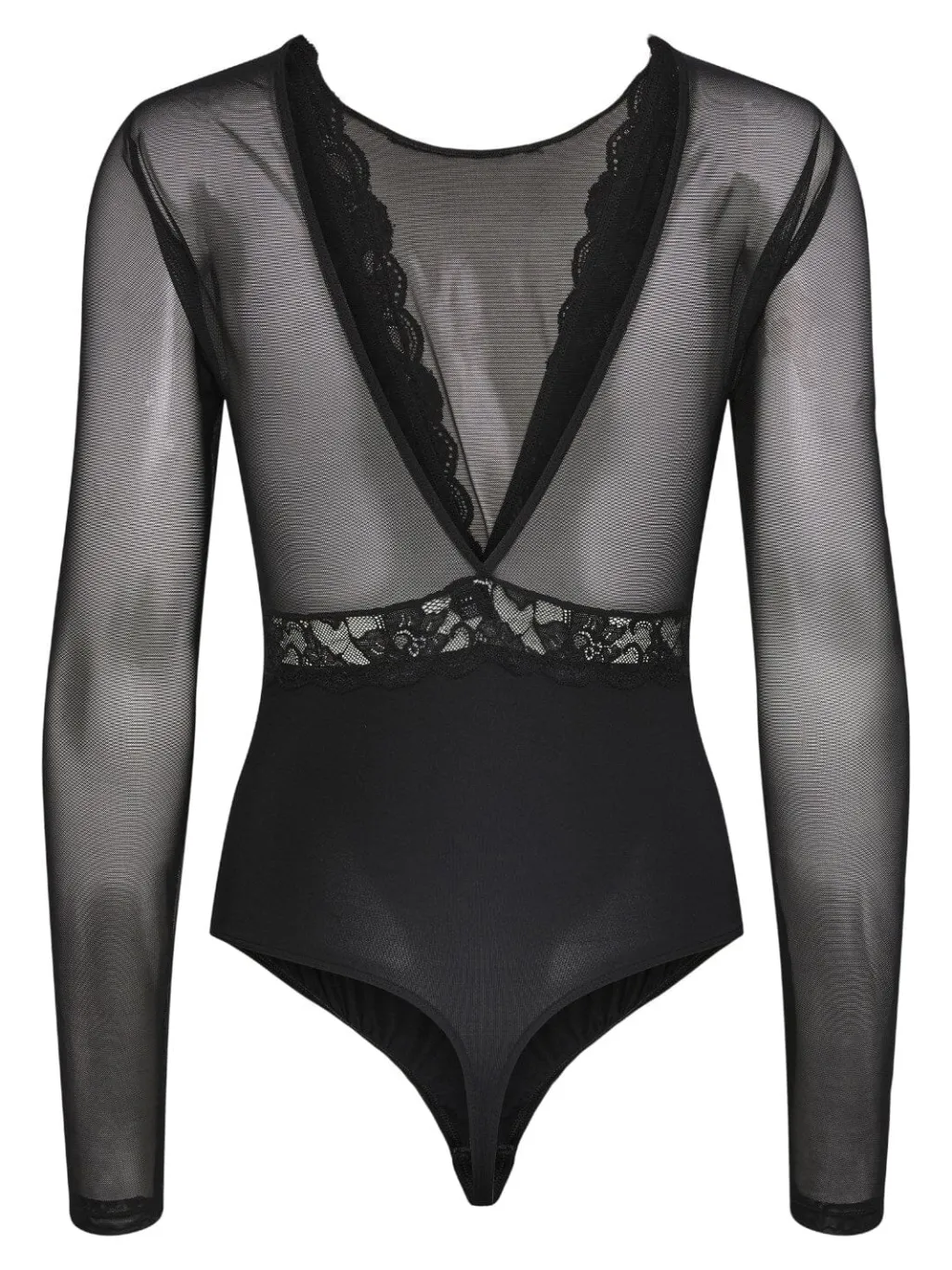 Pcsicca Ls Bodystocking