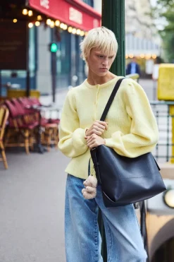 Pcsilly Ls O-Neck Knit Cardigan