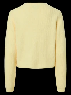 Pcsilly Ls O-Neck Knit Cardigan