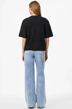 Pcsilly Ss O-Neck Knit Cardigan