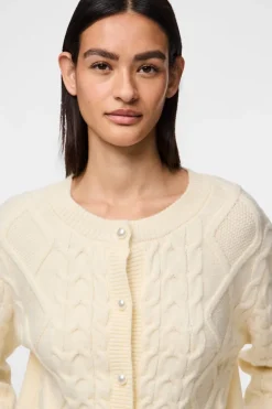 Pcsofia Ls O-Neck Knit Cardigan