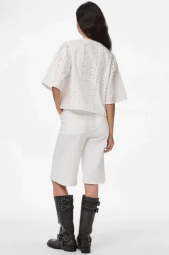 Pctyla 2/4 V-Neck Tie Top Pp