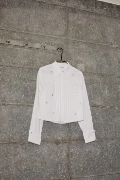 Pearl Crop Shirt HL10334