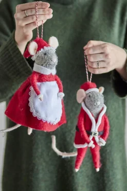 Peo Ornament, Rød, Uld 82061883