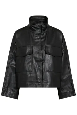 Phoebecc Leather Box Jacket 30260